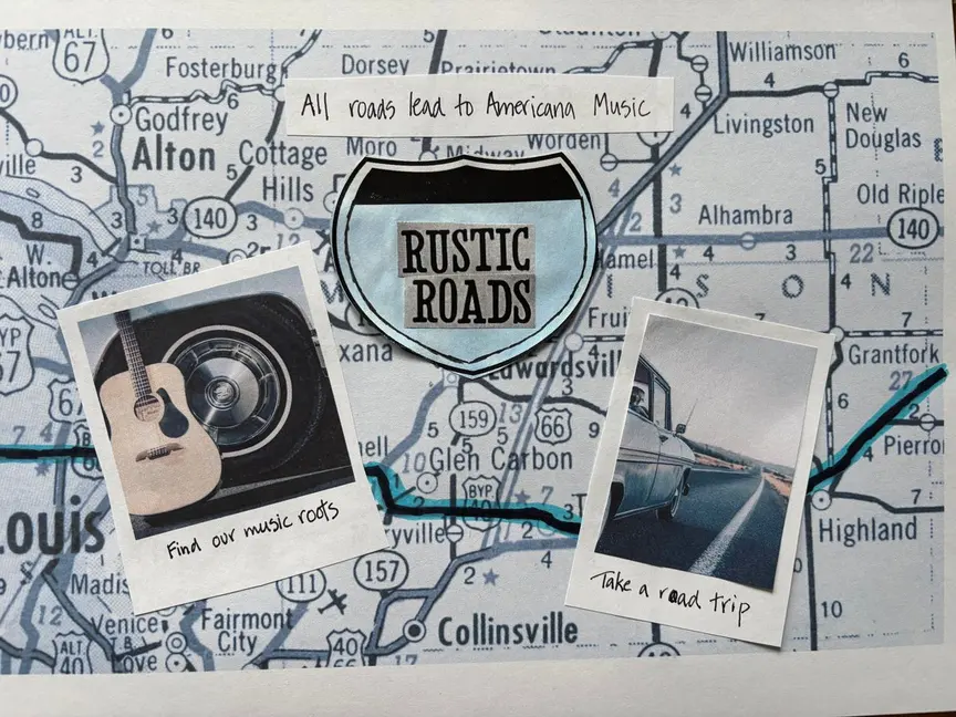 Rustic Roads Band: susan's board